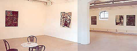 Blick vom Eingang in Ausstellungsraum 1